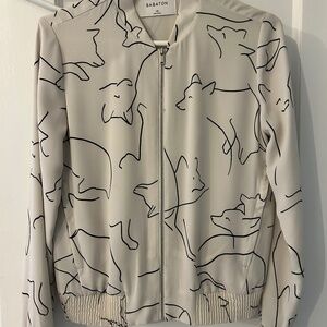 Aritzia Bomber zip top